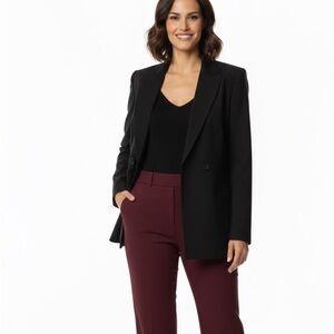 NWT Claudie Pierlot France Women’s Black Double-Breasted Blazer